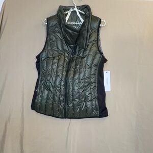 Calvin Klein Performance Olive Puffer Vest